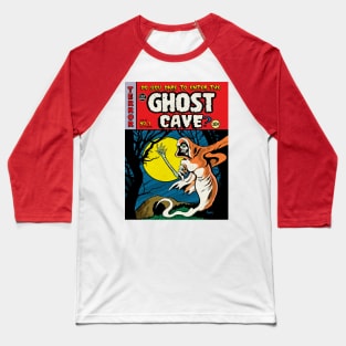 Ghost Cave Comics cover- EC homage by Tim Aymar Baseball T-Shirt